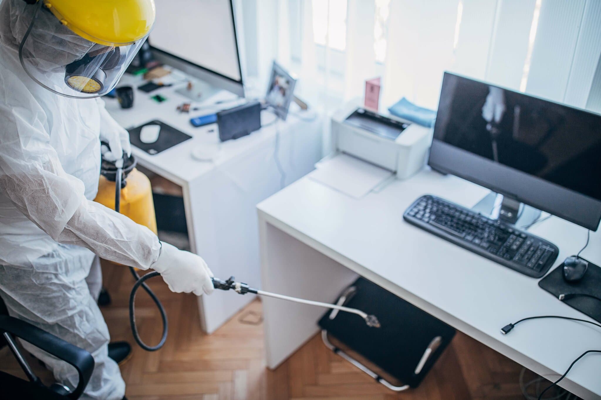 Boas Práticas de Desinfeção no Local de Trabalho