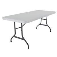 Mesa retangular dobrável 183 x 76 cm – Lifetime