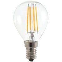 Lâmpada com filamentos LED P45 4 W com casquilho E14 – VELAMP