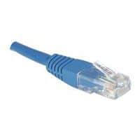 Cabo patch RJ45 - Cabo reto Cat5E - Não blindado UTP - Azul