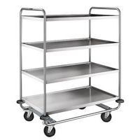 Carro inox - 4 plataformas - Capacidade 200 kg