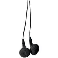 Auriculares estéreo conforto padrão – preto