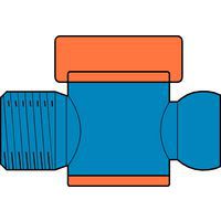 torneiras standard 1/2'' NPT macho