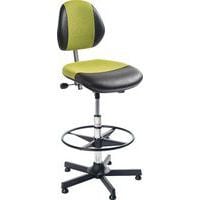 Cadeira oficina DUO - Couro Sint./Tecido - Alta - Global Professional Seating