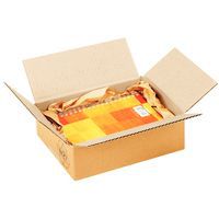 Caixa em cartão reciclado – canelado simples – canelado pequeno - Manutan Expert