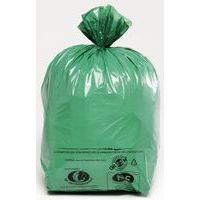 Saco de lixo 50 L PEBD reciclado NF Environnement – resíduos leves – Jetsac