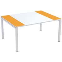 Mesa de reuniões Easydesk – Tampo branco