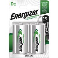 Pilha alcalina recarregável – D/LR20 – conjunto de 2 – Energizer