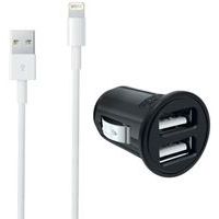 Carregador-isqueiro USB + cabo Lightning para iPhone – Moxie