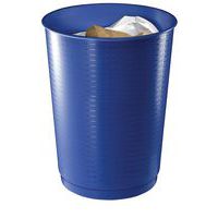 Cesto de lixo azul-cobalto – capacidade de 40 L – CEP