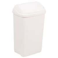 Caixote de lixo para casa de banho com tampa basculante 50 L – Probbax