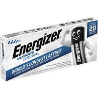 Pilha Ultimate Lithium – L92/AAA – conjunto de 10 – Energizer