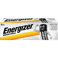 Pilha alcalina industrial LR20 – conjunto de 12 – Energizer