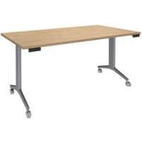 Mesa Idora – 140 x 80 cm – Pés em alumínio