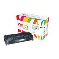 Toner de capacidade padrão compatível com HP 80A Black – OWA