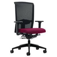 Siège de bureau synchrone LX282 NPR accoudoirs 4D - Prosedia