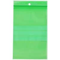 Saquetas zip recicladas – verde transparente 50 µm - Manutan Expert