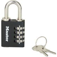 Cadeado de combinação e chave-mestra de segurança - Master Lock