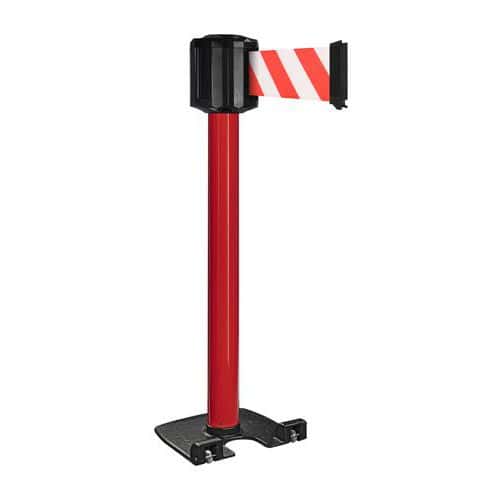 Poste para exterior vermelho com correia 10 mx10 cm – Viso