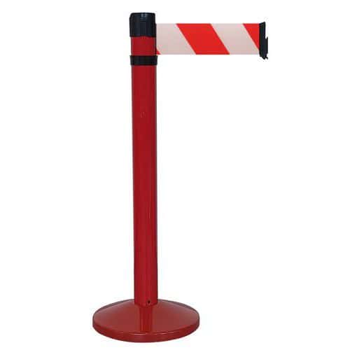 Poste para interior vermelho com correia 4 mmx10 cm – Viso