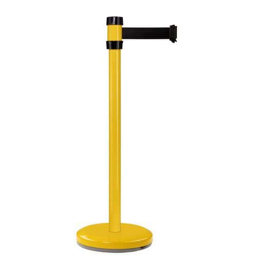 Poste para interior amarelo com correia 2 m – Viso