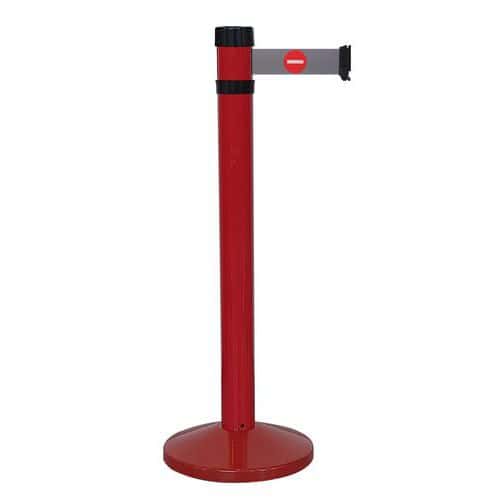 Poste para interior vermelho com correia 4 m – Viso