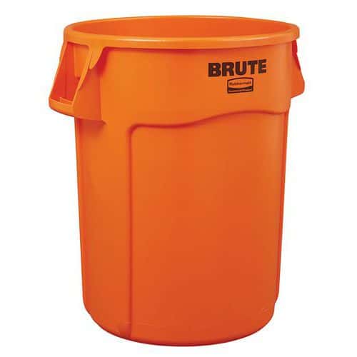 Coletor Brute® laranja: 121 L – Rubbermaid