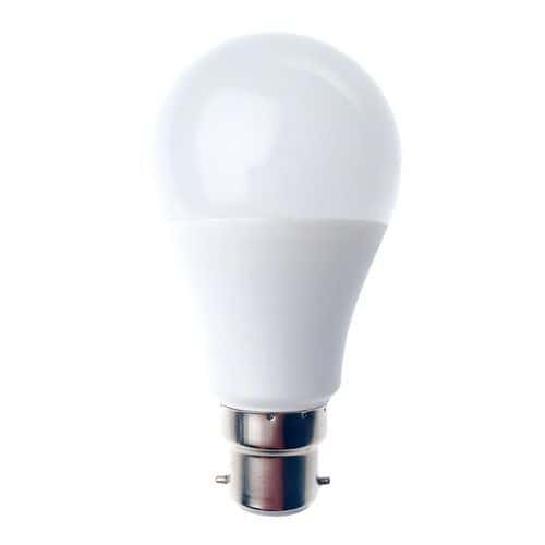 Lâmpada LED SMD padrão A60 de 9 W com casquilho B22 – VELAMP