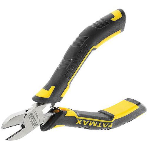 Mini alicate de corte diagonal para eletricista fatmax 110 mm - Stanley