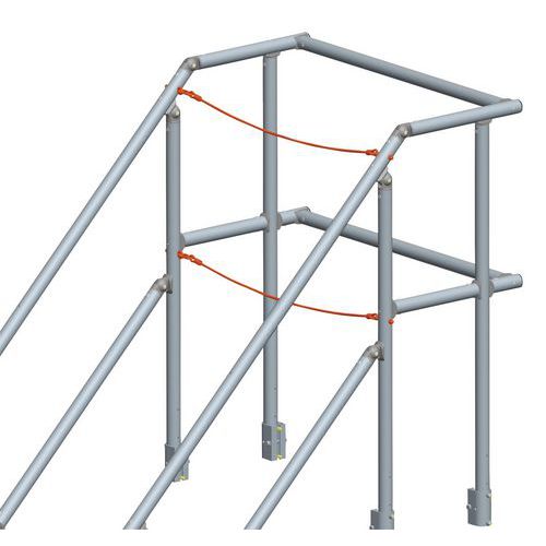 Acessório para plataforma com inclinação de 45° e 60°