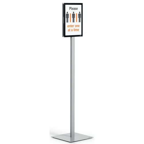 Suporte de coluna INFO STAND BASIC formato A4 – Durable