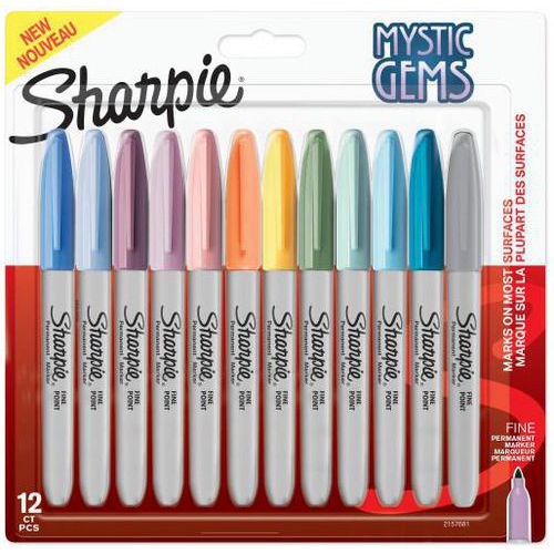 Marcador permanente Mystic Gems sortido – Sharpie®