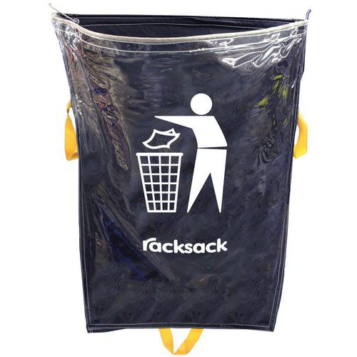 Saco de separação forrado para estante Racksack