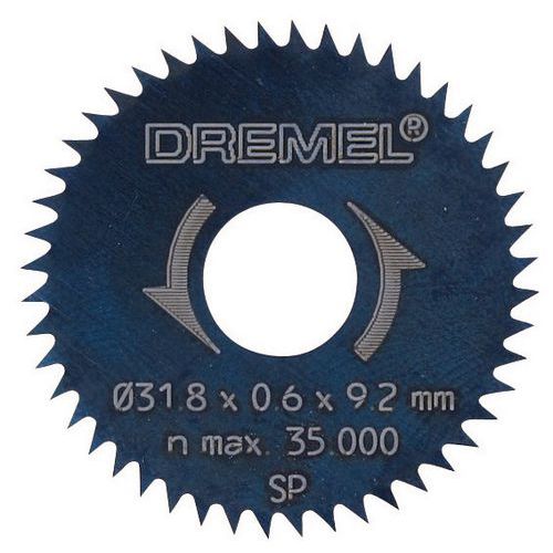 Lotes de 2 lâminas para mini-serra circular Dremel