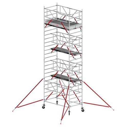 Andaime rolante RS TOWER 52-S – plataforma em Fiber-Deck® – Altrex