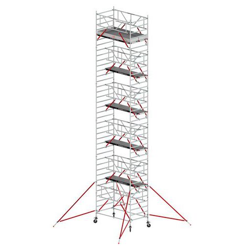 Andaime rolante RS TOWER 52-S – plataforma em Fiber-Deck® – Altrex