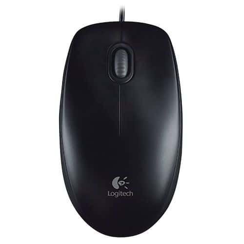 Rato Logitech Óptico B100 Preto