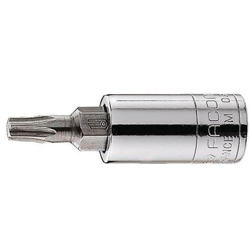 Chaves de caixa de 1/4 para parafusos Torx®