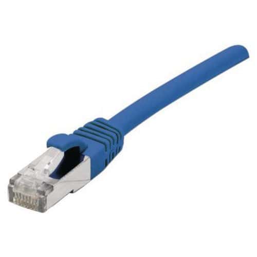 Cabo patch RJ45 - Cabo direito Cat. 6 - Blindado SFTP - Azul