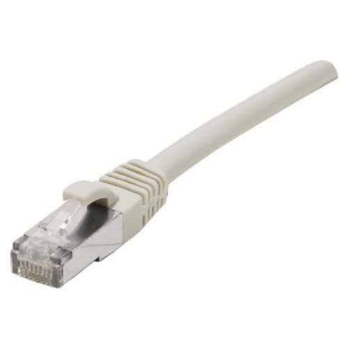 Cabo patch RJ45 - Cabo direito Cat. 6 - Blindado SFTP - Cinza