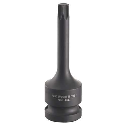 Chaves de caixa de impacto 1/2 Torx® macho