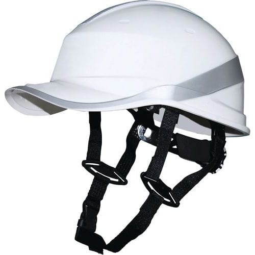 Capacete de estaleiro forma do boné de basebol + francalete - aperto rotor