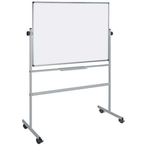 Quadro branco basculante móvel Bi-Office – esmaltado, dupla face