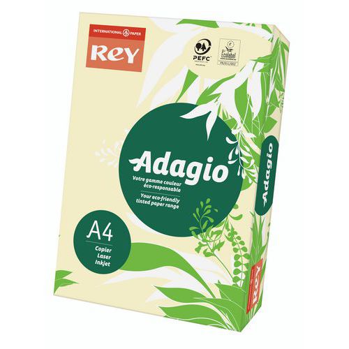 Resma de 500 folhas Adagio – Cor – 80 g