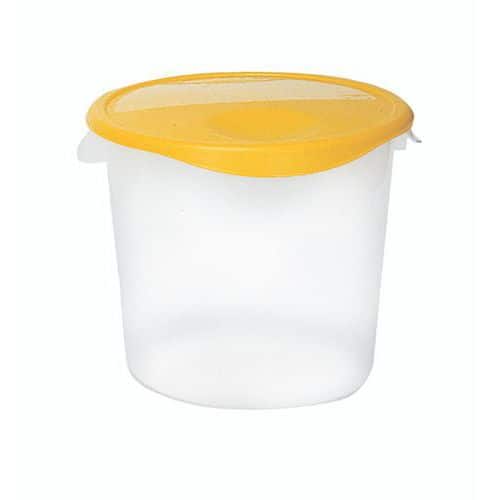 Caixa de armazenamento redonda transparente de 7,5 L – Rubbermaid