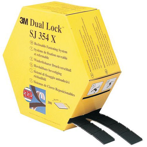 Fita de fecho de gancho e laço auto-adesiva Dual Lock™ - SJ 354 X - 3M