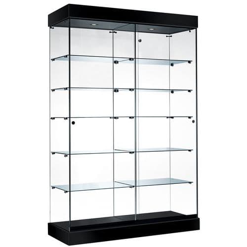 Vitrina ASF com iluminação LED – Preto