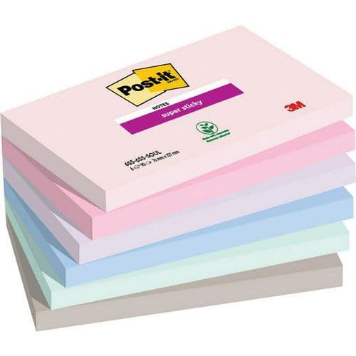 Nota Soulful – 24 x 12 blocos – Post-it Super Sticky