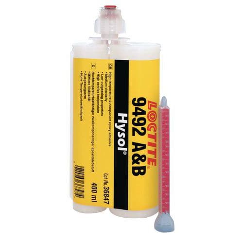 Adesivo epóxi de resistência a altas temperaturas 9492 Loctite - 400 ml