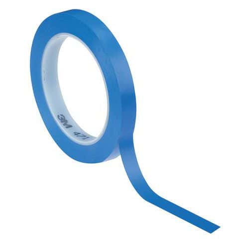 Fita adesiva de vinil 471 azul - 33 m - 3M